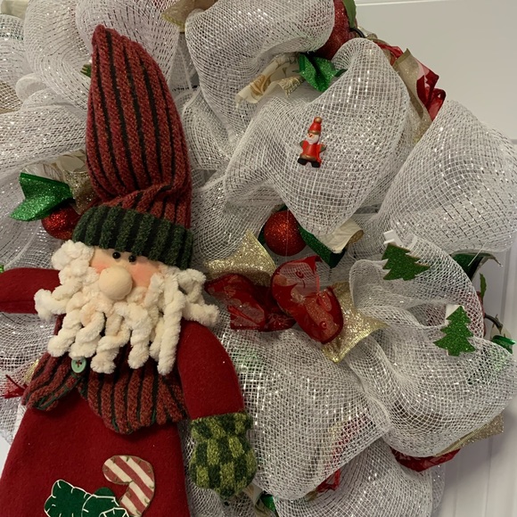 Handmade Christmas wreath - Picture 3 of 3